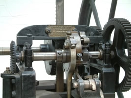 Close up of the 1/2hp Atmospheric
