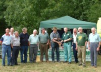 Some of Rally Exhibitors and Memorial Award winner